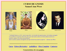 Tablet Screenshot of cursodegnosis.com
